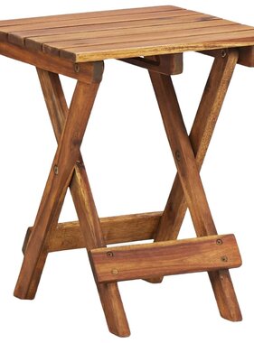 VidaXL Plantenstandaard 30x30x38 cm massief acaciahout