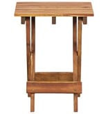 VidaXL Plantenstandaard 30x30x38 cm massief acaciahout