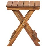 VidaXL Plantenstandaard 30x30x38 cm massief acaciahout