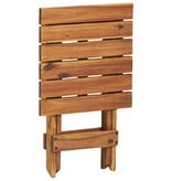 VidaXL Plantenstandaard 30x30x38 cm massief acaciahout