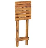 VidaXL Plantenstandaard 30x30x67 cm massief acaciahout