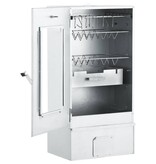 VidaXL BBQ-rookoven met 1 kg houtsnippers 44,5x29x83 cm