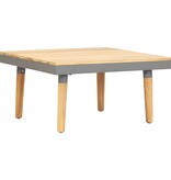 VidaXL Tuintafel 60x60x31,5 cm massief acaciahout