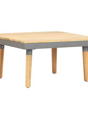 VidaXL Tuintafel 60x60x31,5 cm massief acaciahout