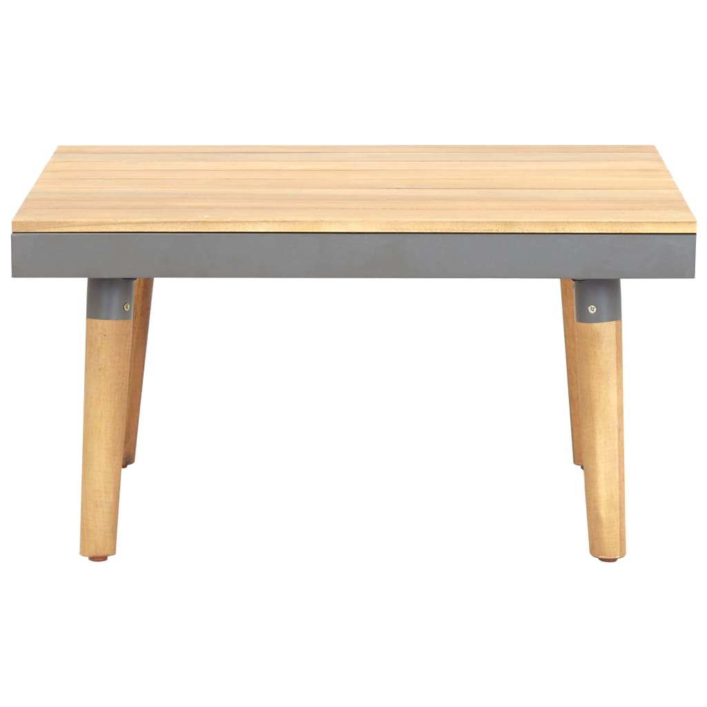 VidaXL Tuintafel 60x60x31,5 cm massief acaciahout
