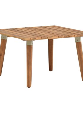 VidaXL Tuintafel 60x60x36 cm massief acaciahout