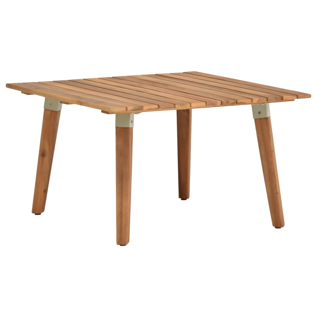 VidaXL Tuintafel 60x60x36 cm massief acaciahout