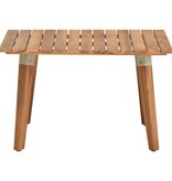 VidaXL Tuintafel 60x60x36 cm massief acaciahout