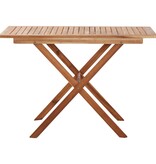 VidaXL Tuintafel 110x67x74 cm massief acaciahout