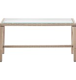 VidaXL 4-delige Loungeset met kussens poly rattan beige