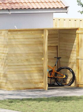 VidaXL Tuinschuur 232x110x170 cm geïmpregneerd grenenhout