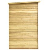VidaXL Tuinschuur 232x110x170 cm geïmpregneerd grenenhout