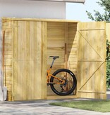 VidaXL Tuinschuur 163x50x171 cm geïmpregneerd grenenhout