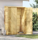 VidaXL Tuinschuur 123x50x171 cm geïmpregneerd grenenhout