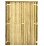 VidaXL Tuinschuur 123x50x171 cm geïmpregneerd grenenhout