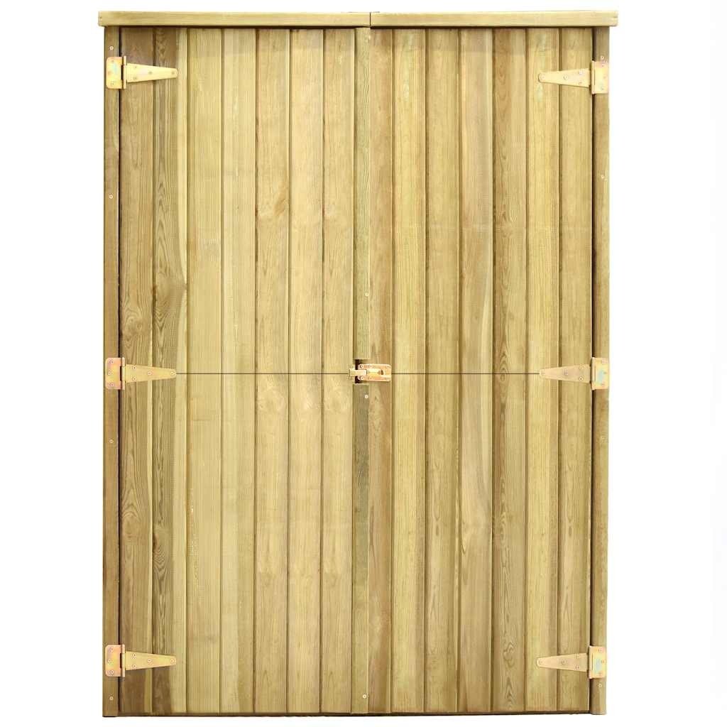 VidaXL Tuinschuur 123x50x171 cm geïmpregneerd grenenhout