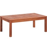 VidaXL 4-delige Loungeset massief acaciahout