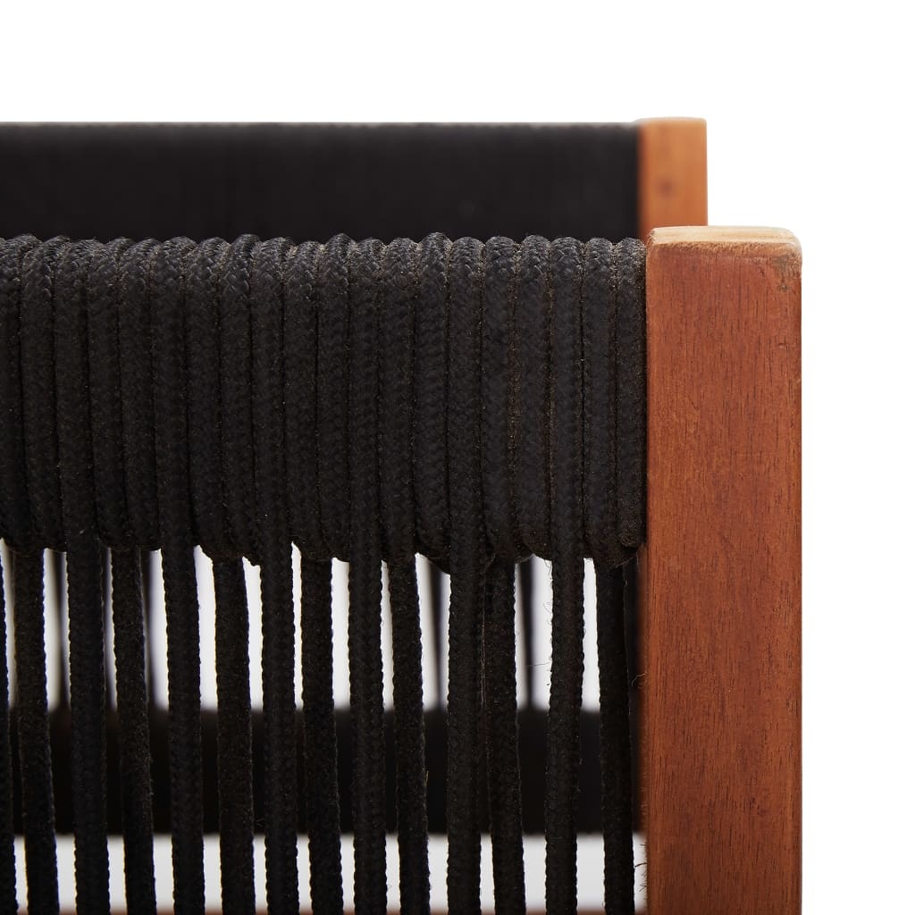 VidaXL 4-delige Loungeset massief acaciahout