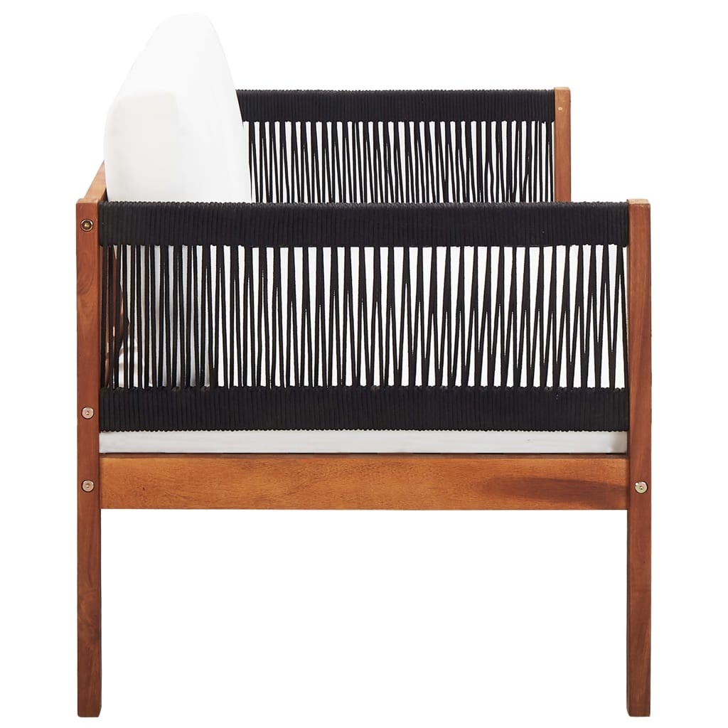 VidaXL Tuinbank 2-zits massief acaciahout