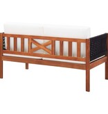 VidaXL Tuinbank 2-zits massief acaciahout