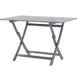 VidaXL Tuintafel inklapbaar 120x70x75 cm massief acaciahout