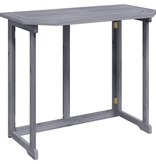 VidaXL Balkontafel inklapbaar 90x50x74 cm massief acaciahout