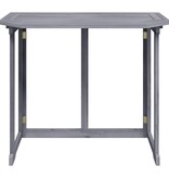 VidaXL Balkontafel inklapbaar 90x50x74 cm massief acaciahout
