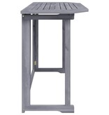 VidaXL Balkontafel inklapbaar 90x50x74 cm massief acaciahout