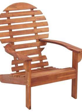 VidaXL Stoel Adirondack massief acaciahout