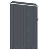 VidaXL Tuinschuur 87x98x159 cm gegalvaniseerd staal antraciet
