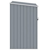 VidaXL Tuinschuur 87x98x159 cm gegalvaniseerd staal grijs