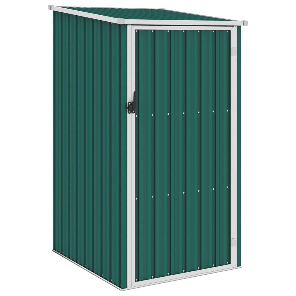 VidaXL Tuinschuur 87x98x159 cm gegalvaniseerd staal groen