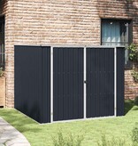 VidaXL Tuinschuur 195x198x159 cm gegalvaniseerd staal antraciet