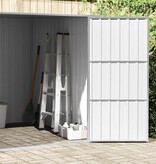 VidaXL Tuinschuur 195x198x159 cm gegalvaniseerd staal antraciet