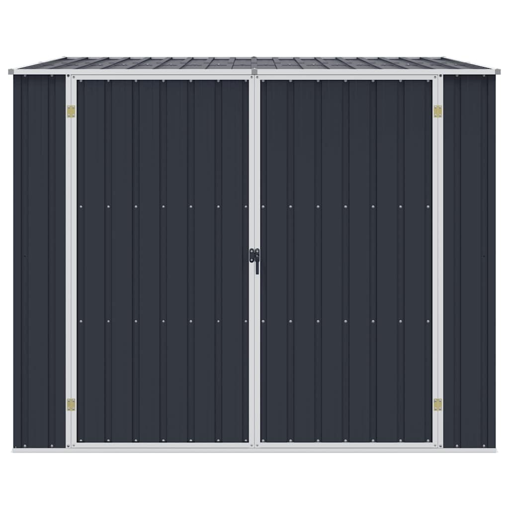 VidaXL Tuinschuur 195x198x159 cm gegalvaniseerd staal antraciet