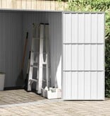 VidaXL Tuinschuur 195x198x159 cm gegalvaniseerd staal grijs