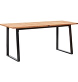 VidaXL 7-delige Tuinset poly rattan en acaciahout grijs