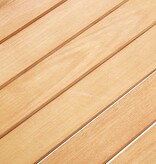 VidaXL 7-delige Tuinset poly rattan en acaciahout grijs