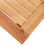 VidaXL Tuintafel 60x60x36 cm massief acaciahout