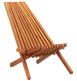 VidaXL Loungestoelen inklapbaar 2 st massief acaciahout