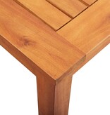 VidaXL Tuintafel 215x90x74 cm massief acaciahout
