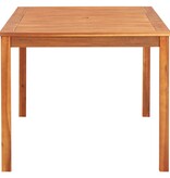 VidaXL Tuintafel 150x90x74 cm massief acaciahout