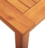 VidaXL Tuintafel 150x90x74 cm massief acaciahout