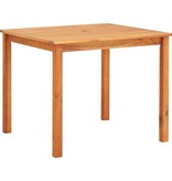 VidaXL Tuintafel 88x88x74 cm massief acaciahout