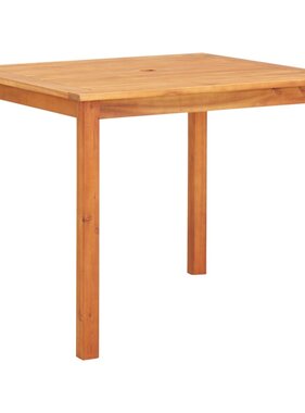 VidaXL Tuintafel 88x88x74 cm massief acaciahout