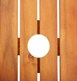 VidaXL Tuintafel 88x88x74 cm massief acaciahout