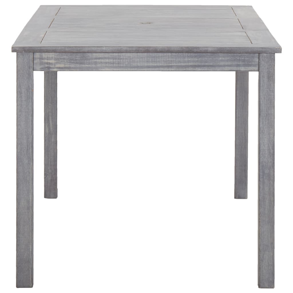 VidaXL 5-delige Tuinset massief acaciahout grijs