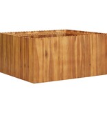 VidaXL Plantenbak verhoogd 100x100x50 cm massief acaciahout