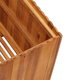 VidaXL Plantenbak verhoogd 100x100x50 cm massief acaciahout