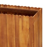 VidaXL Plantenbak verhoogd 200x30x50 cm massief acaciahout